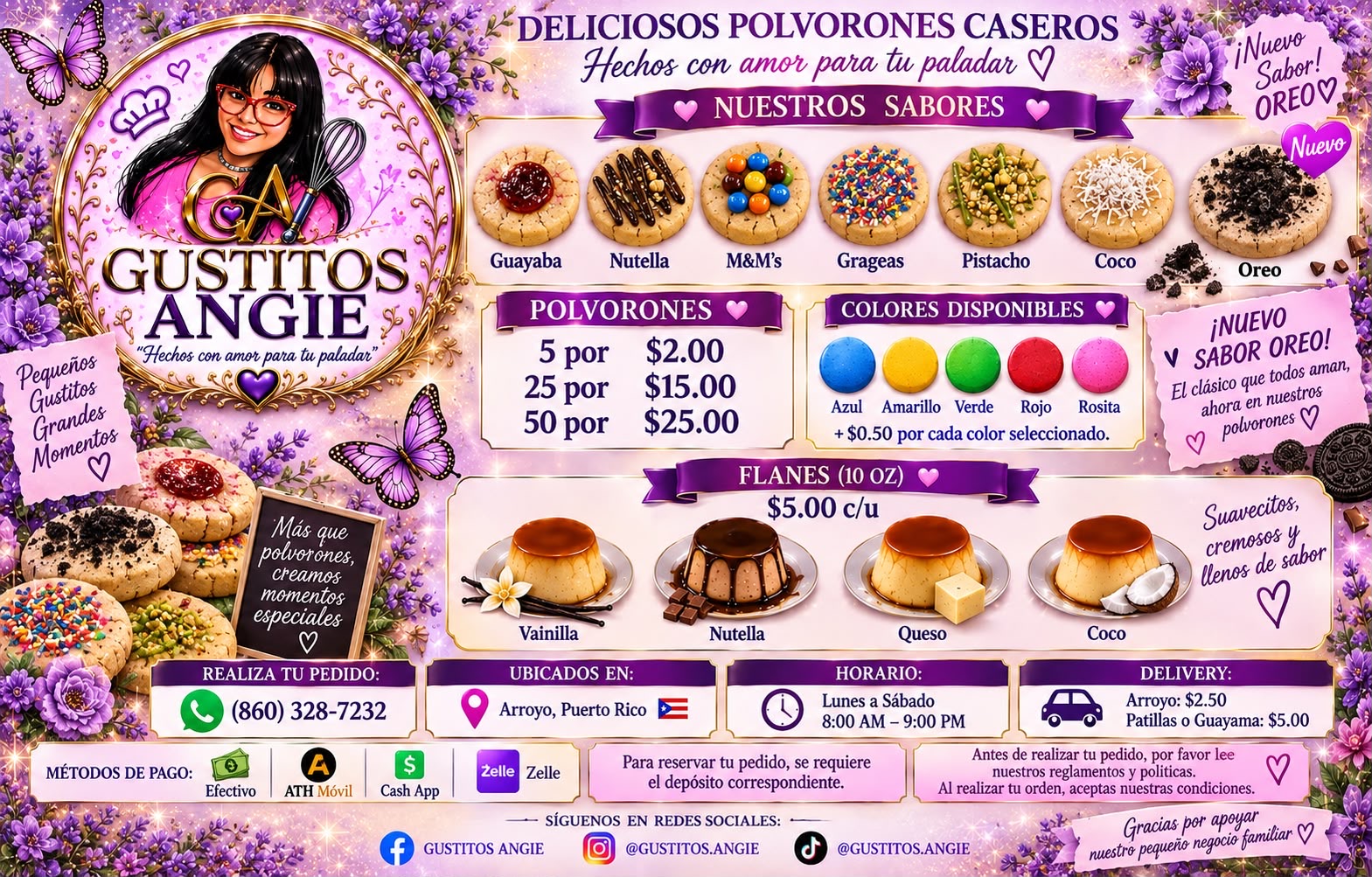 Menú Gustitos Angie
